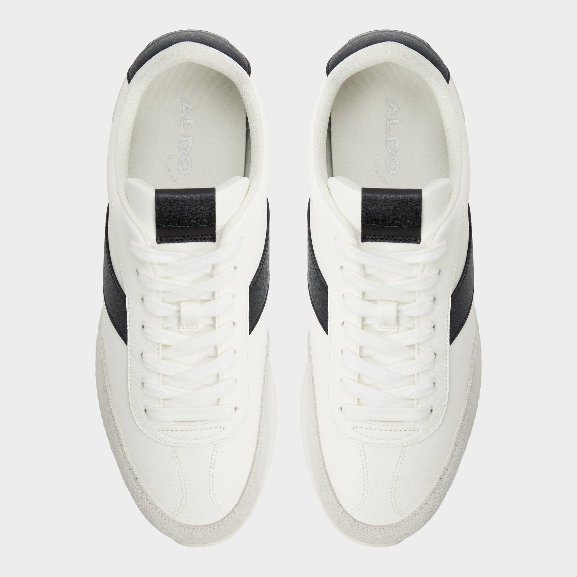 Nathaniell in White - Low top sneaker, Cup sole - White