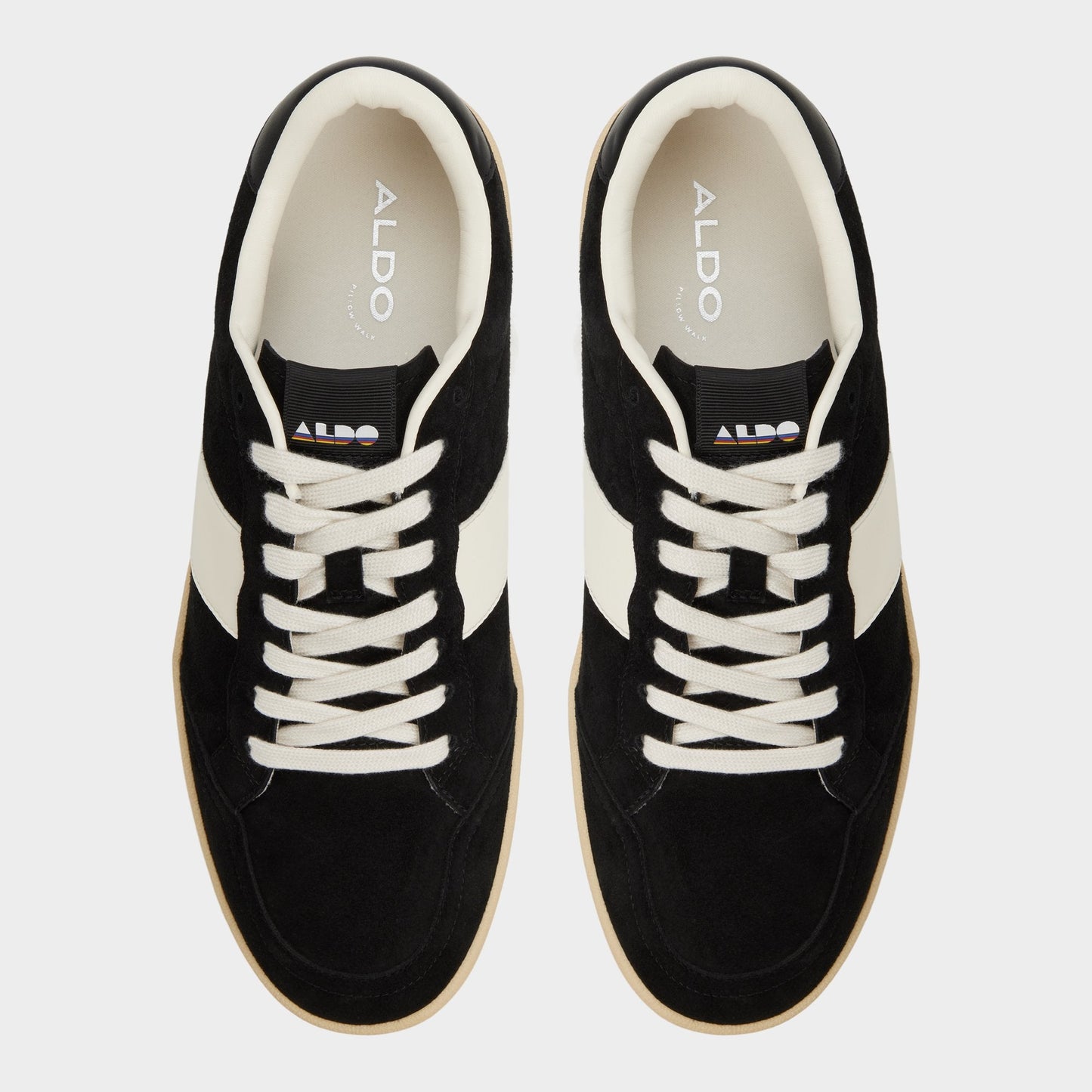 Roscoe in Black 14161308 - Low top sneaker, Cup sole - Black