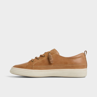 Tristin in Light Brown - Low top sneaker, Cup sole - Light brown