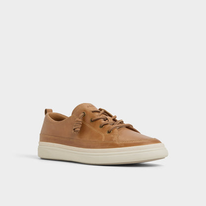 Tristin in Light Brown - Low top sneaker, Cup sole - Light brown