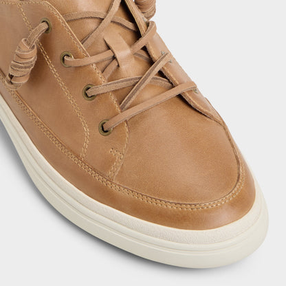 Tristin in Light Brown - Low top sneaker, Cup sole - Light brown