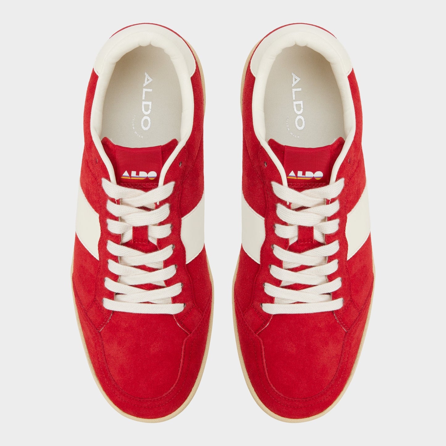 Roscoe in Red 14161307 - Low top sneaker, Cup sole - Red