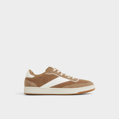 Ashwin in Taupe - Low top sneaker, Cup sole - Taupe
