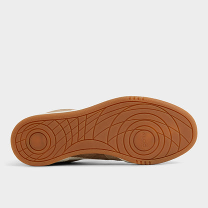 Ashwin in Taupe - Low top sneaker, Cup sole - Taupe