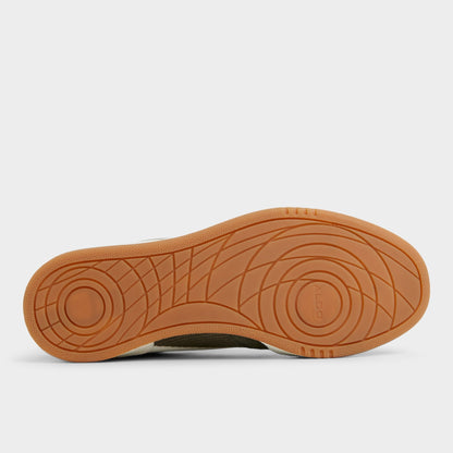 Ashwin in Olive - Low top sneaker, Cup sole - Olive