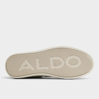 Braxton in White - Low top sneaker, Cup sole - White