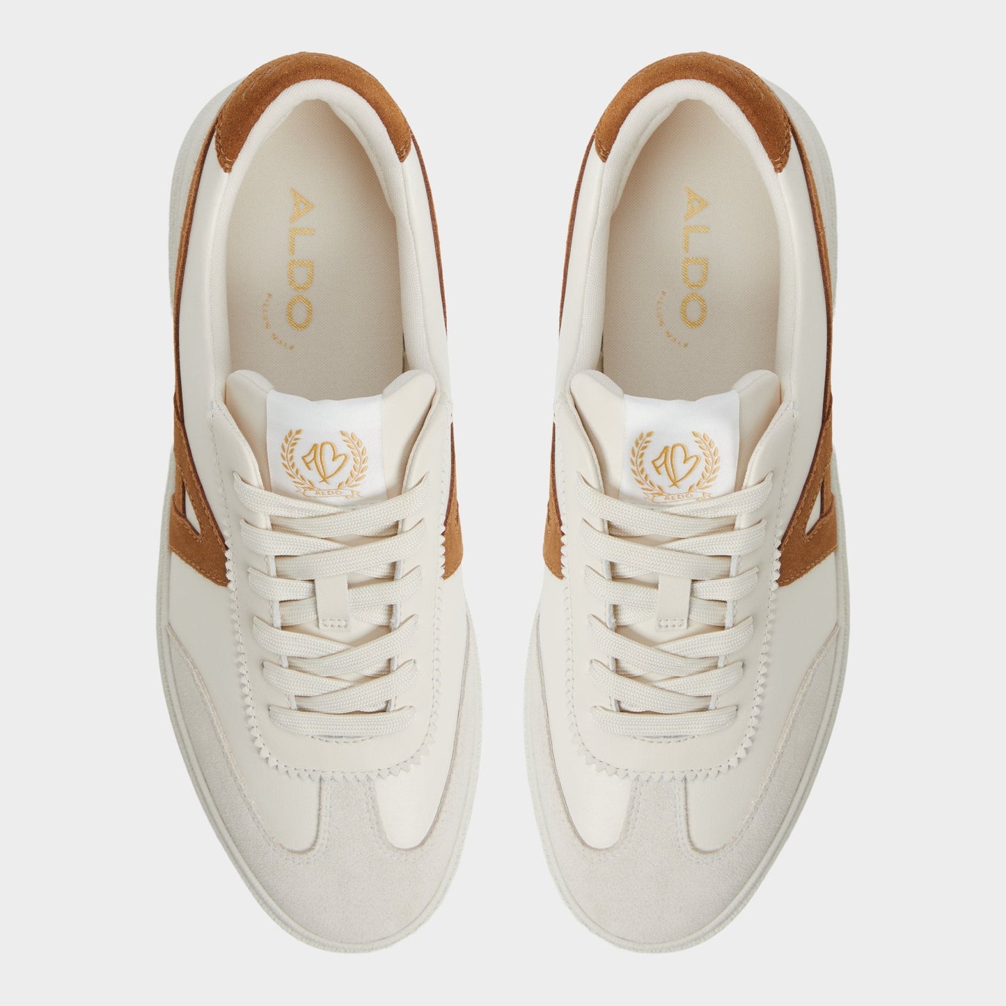 Clubtrainer in Bone 14112551 - Low top sneaker, Cup sole - Bone