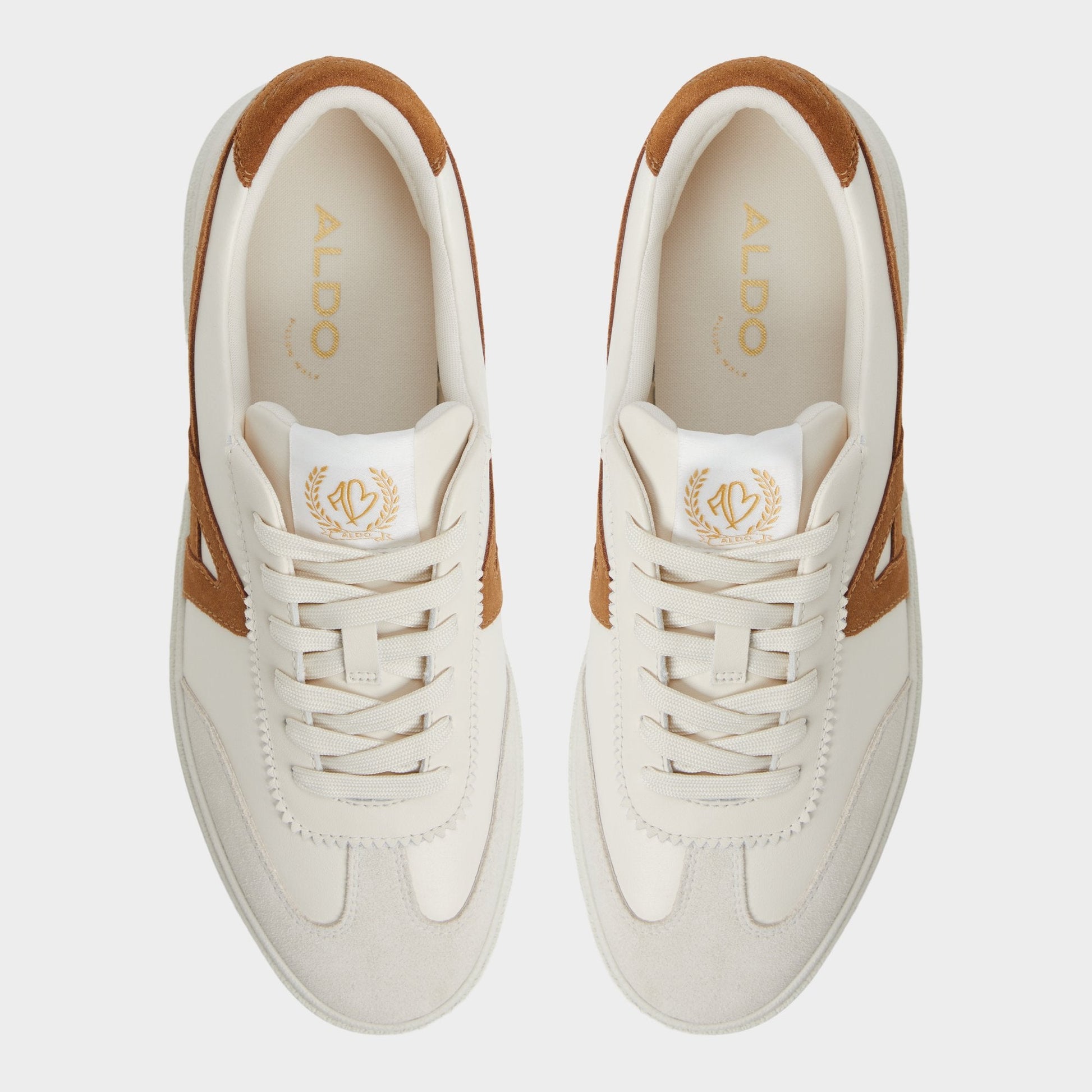 Clubtrainer in Bone 14112551 - Low top sneaker, Cup sole - Bone