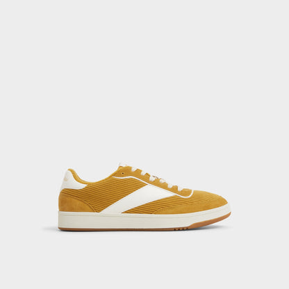 Ashwin in Other Yellow - Low top sneaker, Cup sole - Other yellow