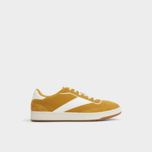 Ashwin in Other Yellow - Low top sneaker, Cup sole - Other yellow
