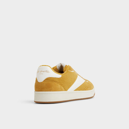 Ashwin in Other Yellow - Low top sneaker, Cup sole - Other yellow