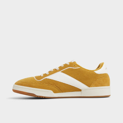 Ashwin in Other Yellow - Low top sneaker, Cup sole - Other yellow