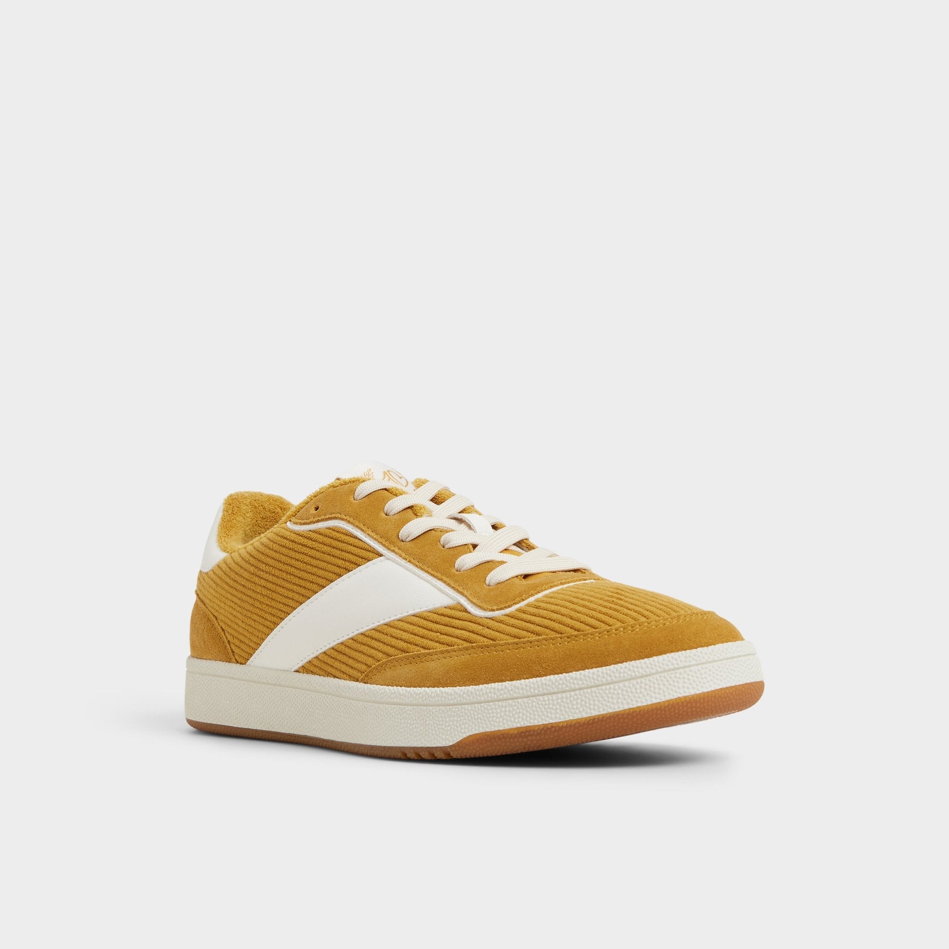 Ashwin in Other Yellow - Low top sneaker, Cup sole - Other yellow