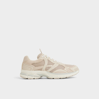 Blade in Taupe - Low top sneaker, Jogger sole - Taupe