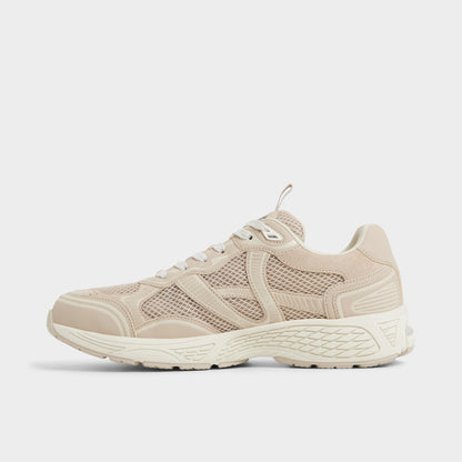 Blade in Taupe - Low top sneaker, Jogger sole - Taupe