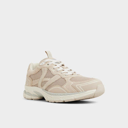 Blade in Taupe - Low top sneaker, Jogger sole - Taupe