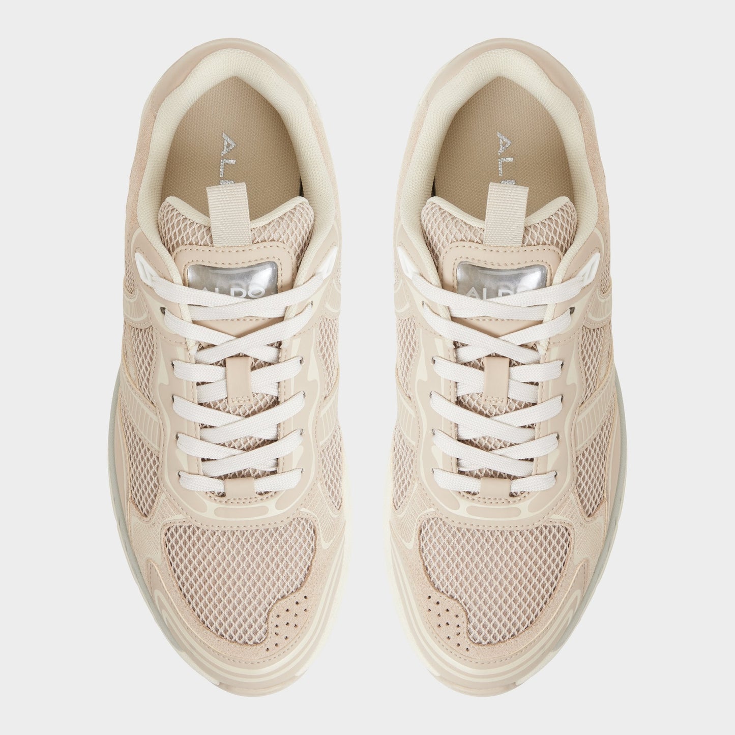 Blade in Taupe - Low top sneaker, Jogger sole - Taupe