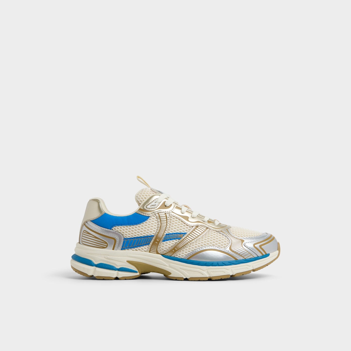 Blade in Bone - Low top sneaker, Jogger sole - Bone
