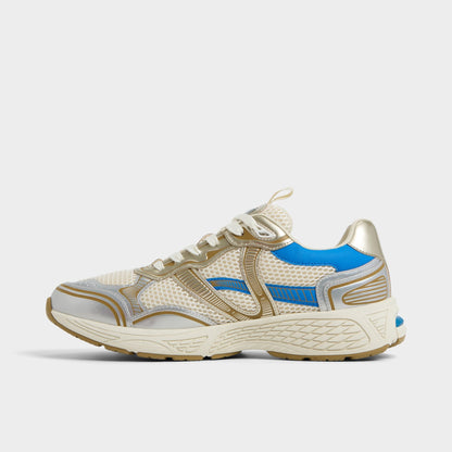 Blade in Bone - Low top sneaker, Jogger sole - Bone