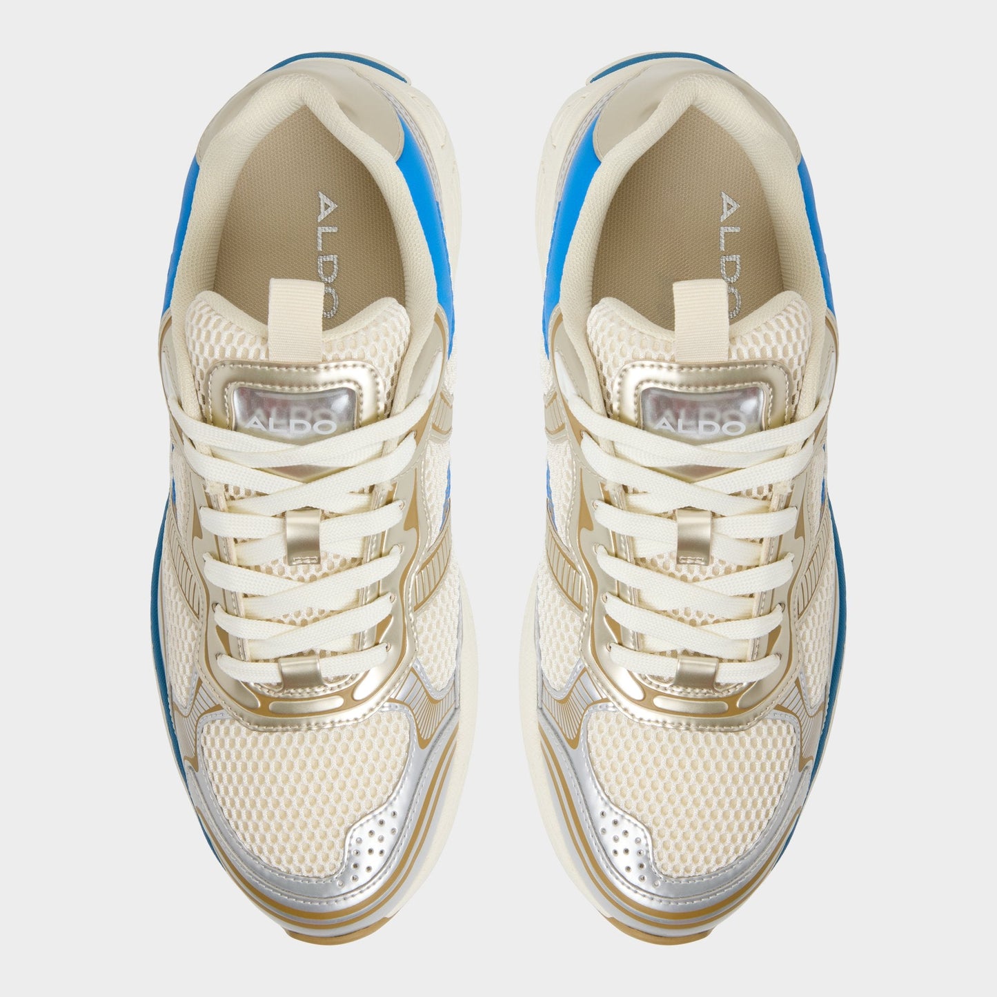Blade in Bone - Low top sneaker, Jogger sole - Bone