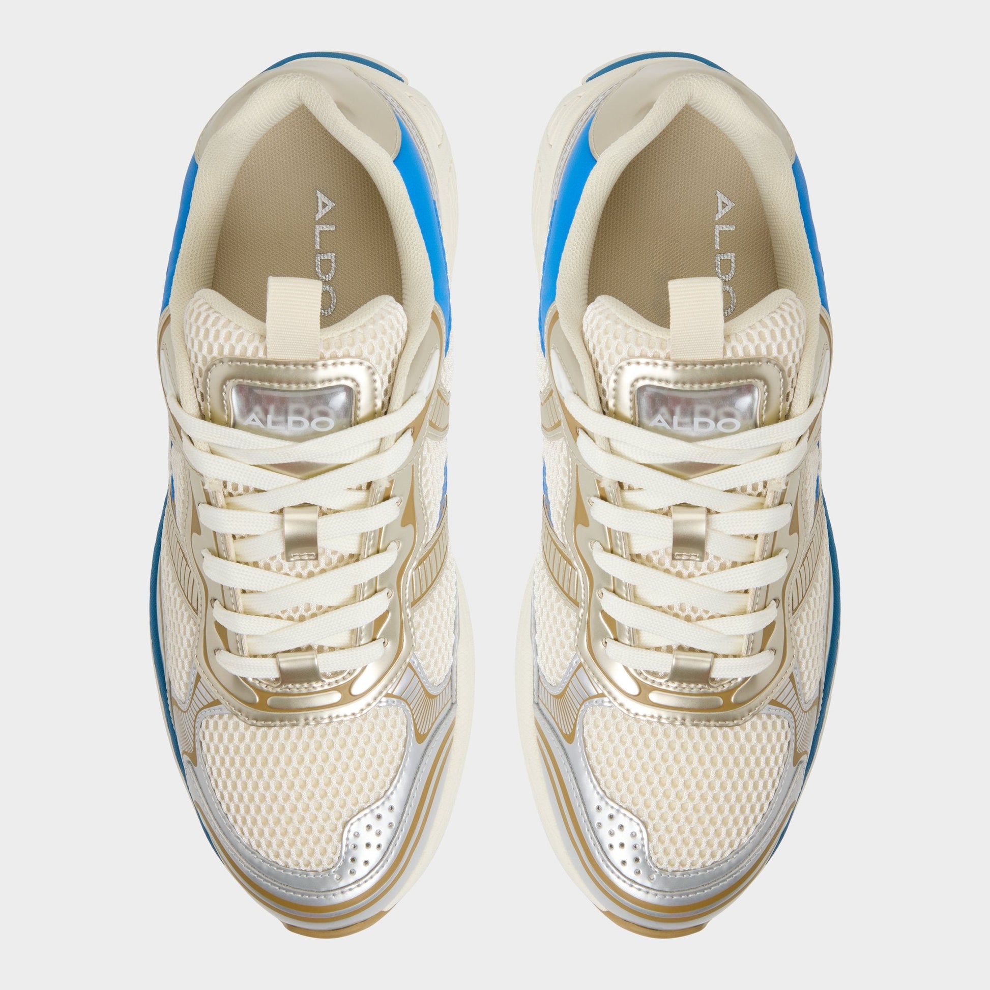 Blade in Bone - Low top sneaker, Jogger sole - Bone