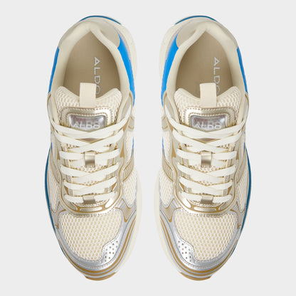 Blade in Bone - Low top sneaker, Jogger sole - Bone