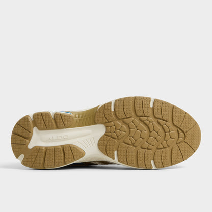 Blade in Bone - Low top sneaker, Jogger sole - Bone