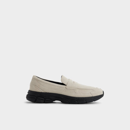 Loafersnkr in Ivory - Slip-on sneaker, Jogger sole - Ivory