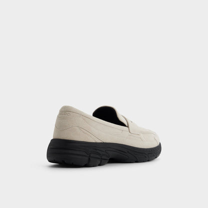 Loafersnkr in Ivory - Slip-on sneaker, Jogger sole - Ivory