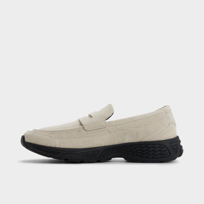 Loafersnkr in Ivory - Slip-on sneaker, Jogger sole - Ivory