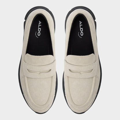 Loafersnkr in Ivory - Slip-on sneaker, Jogger sole - Ivory