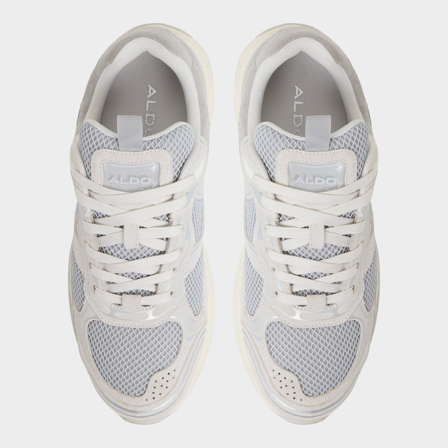Blade in Grey - Low top sneaker, Jogger sole - Grey