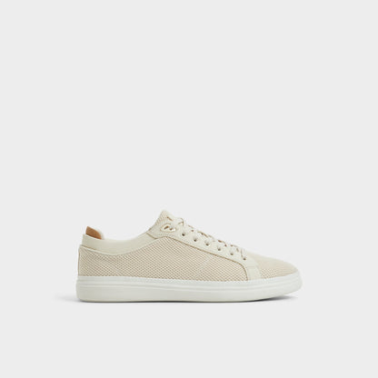 Finespec Bone Synthetic Knit Men's Low top - Low top sneaker - Bone