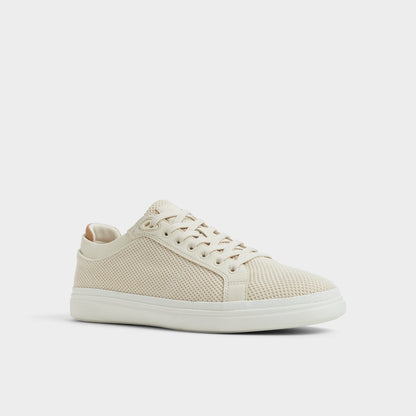 Finespec Bone Synthetic Knit Men's Low top - Low top sneaker - Bone