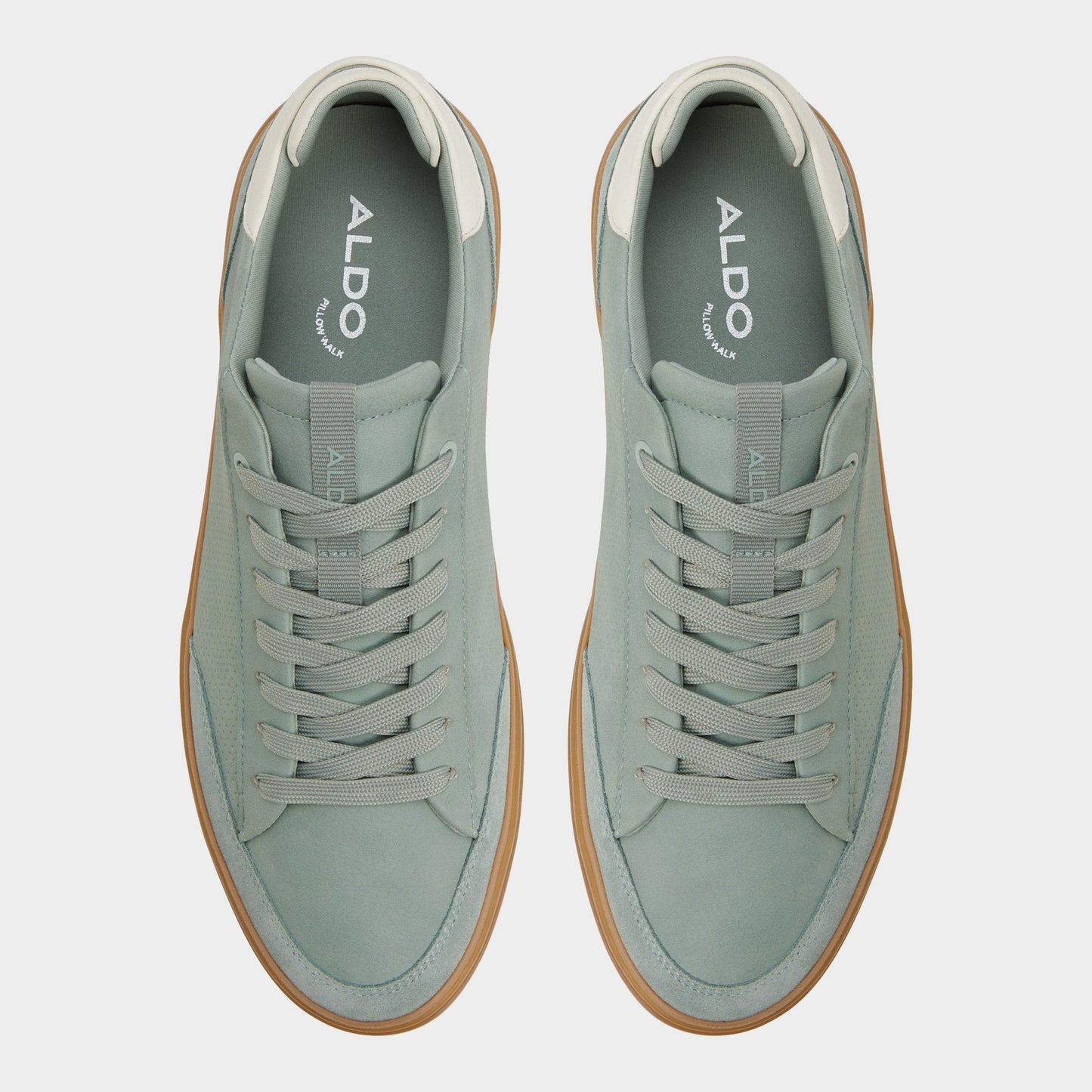 Stepup Light Green Men's Travel essentials - Low top sneaker - Light Green