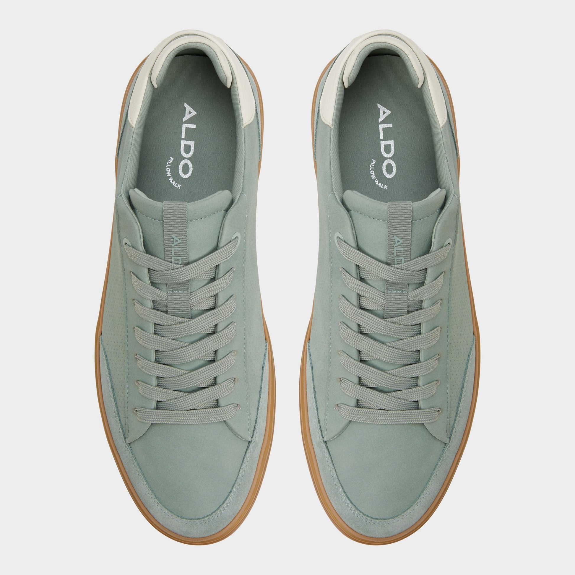 Stepup Light Green Men's Travel essentials - Low top sneaker - Light Green
