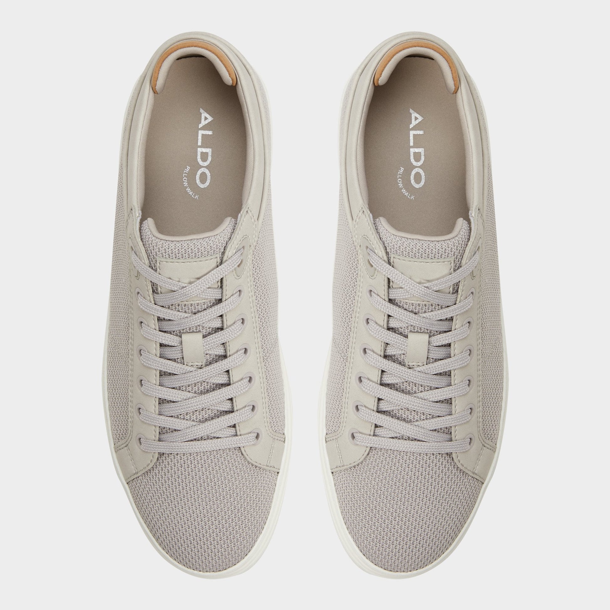 Finespec Light Grey Men's Low top - Low top sneaker - Light grey