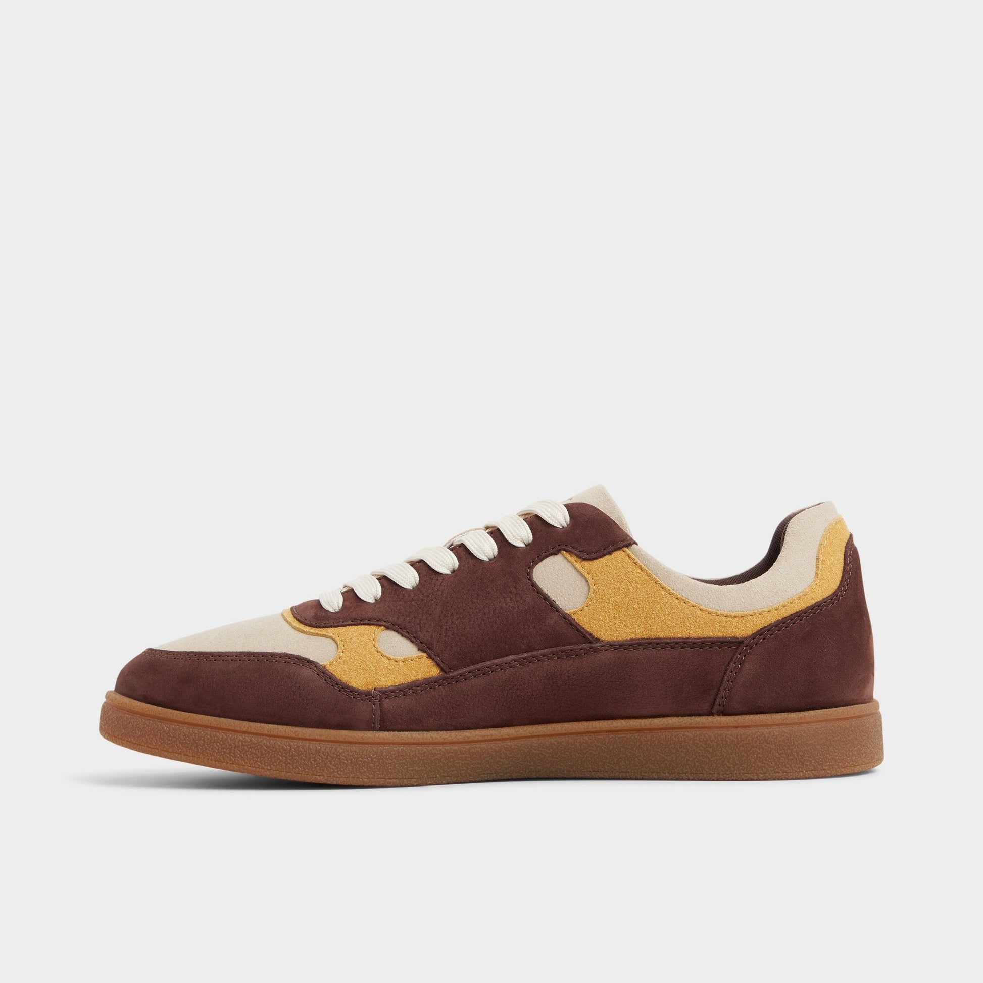 Curtis in Brown Multi - Low top sneaker, Cup sole - Brown multi