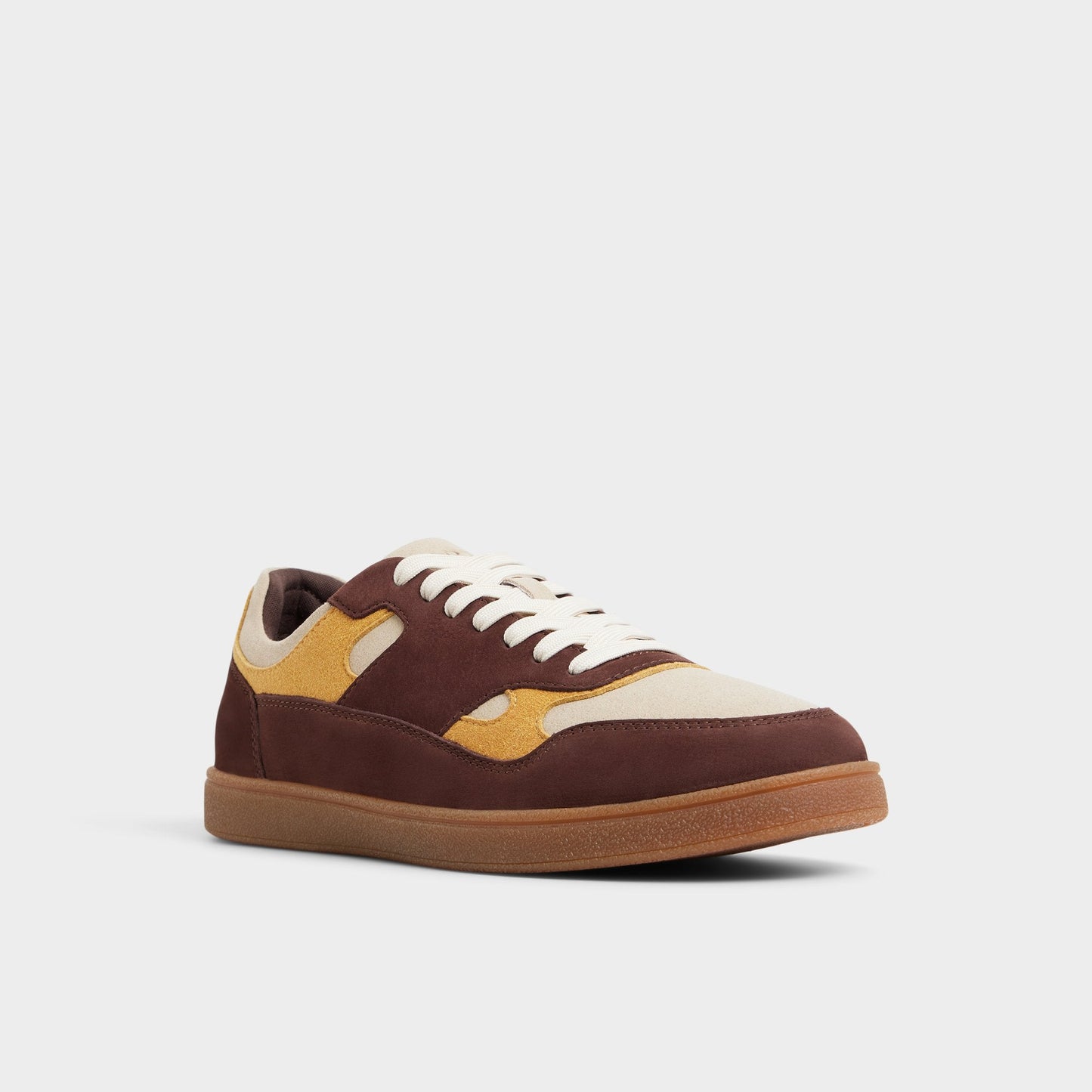 Curtis in Brown Multi - Low top sneaker, Cup sole - Brown multi
