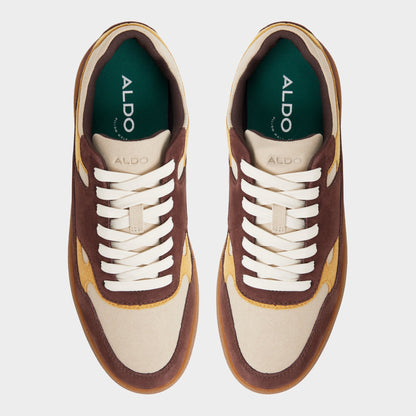 Curtis in Brown Multi - Low top sneaker, Cup sole - Brown multi