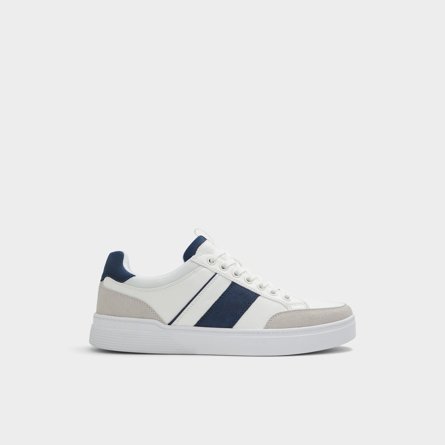 Elio White Overflow Men's Low top - Low top sneaker, Cup sole - White overflow