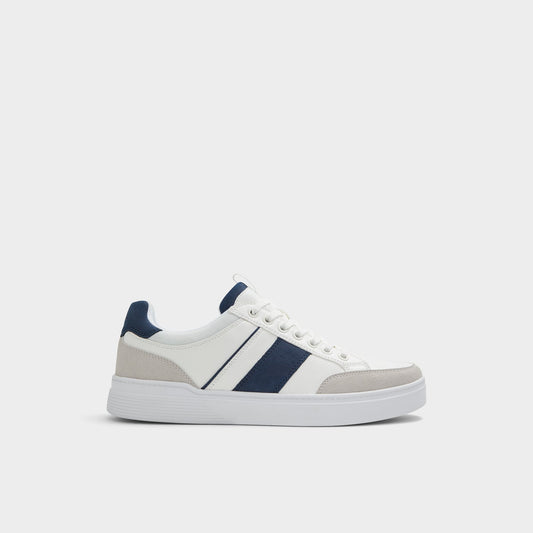 Elio White Overflow Men's Low top - Low top sneaker, Cup sole - White overflow