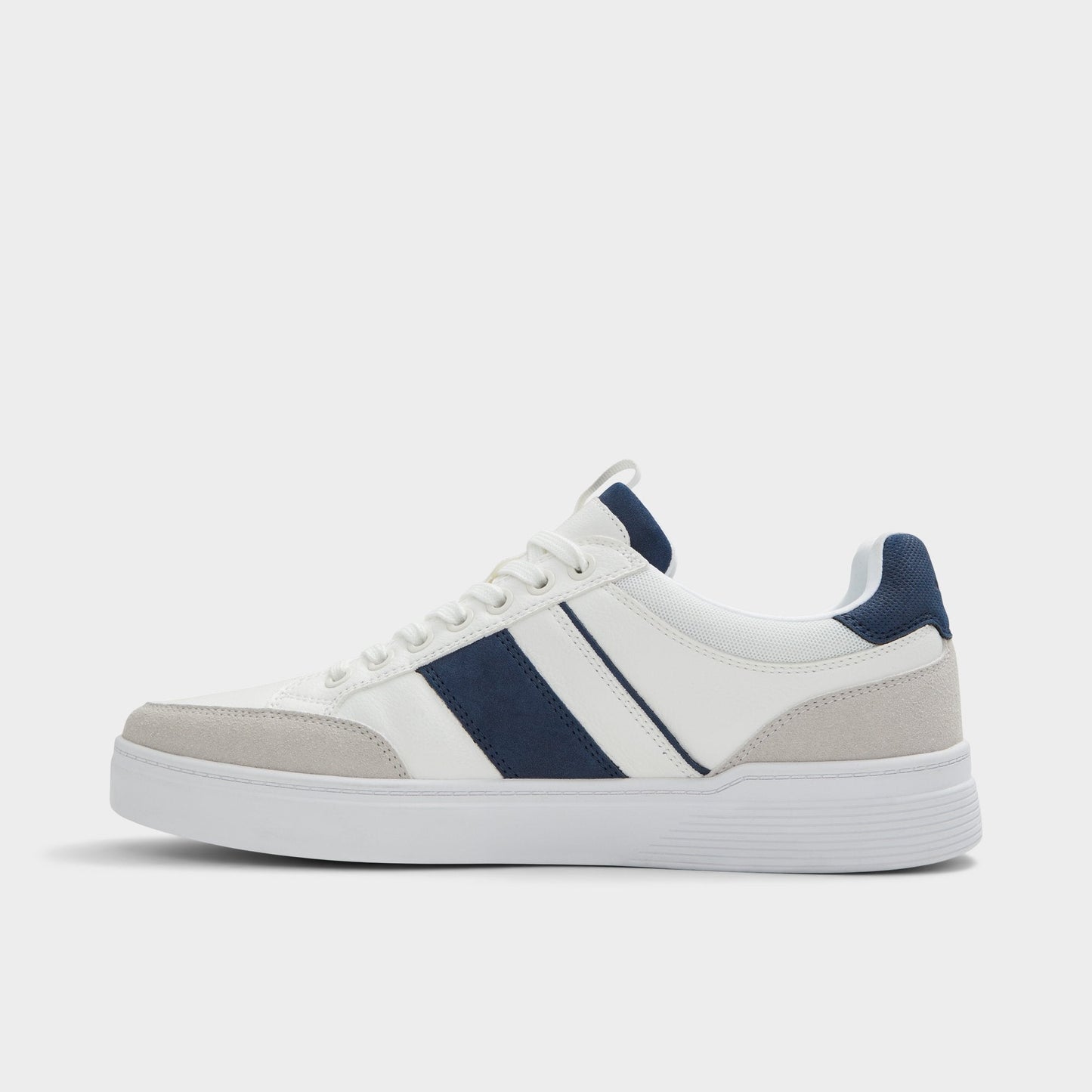 Elio White Overflow Men's Low top - Low top sneaker, Cup sole - White overflow