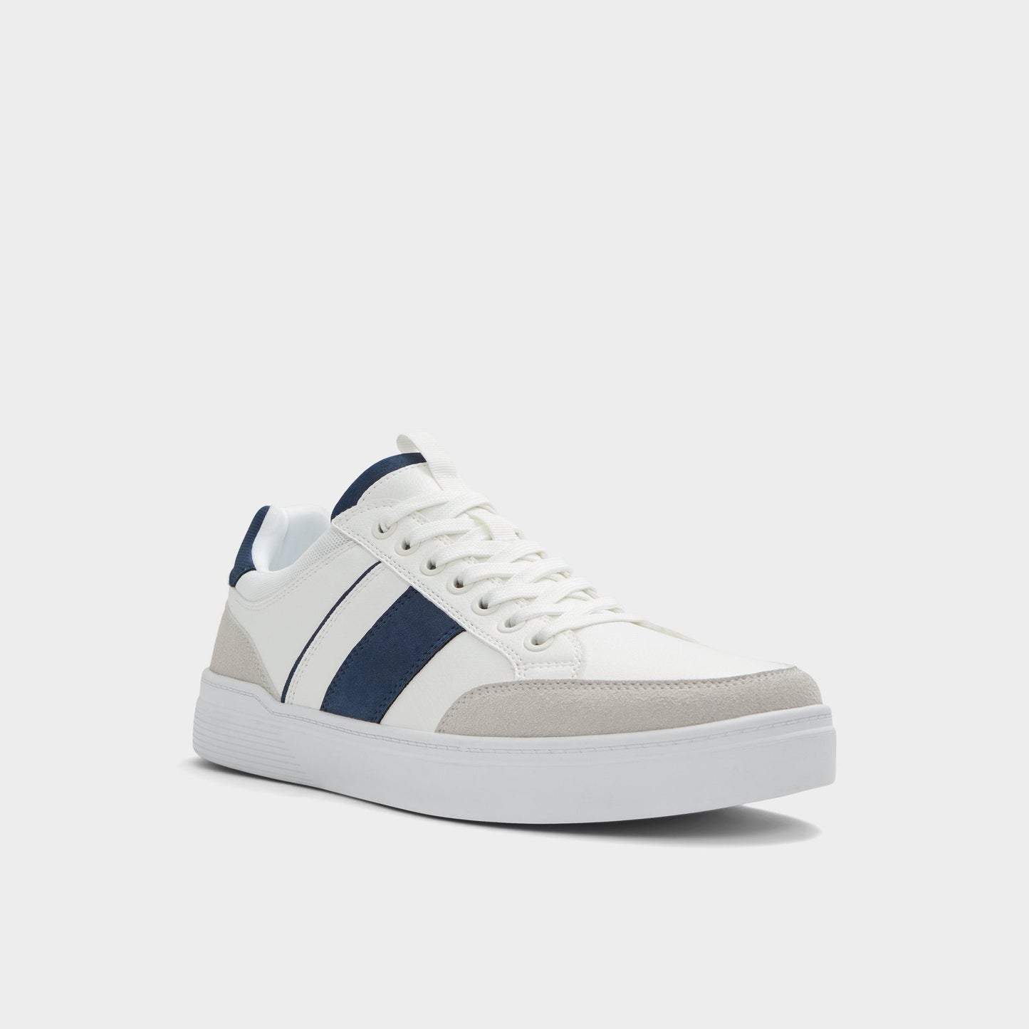 Elio White Overflow Men's Low top - Low top sneaker, Cup sole - White overflow