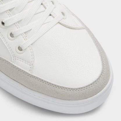 Elio White Overflow Men's Low top - Low top sneaker, Cup sole - White overflow