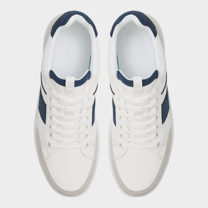 Elio White Overflow Men's Low top - Low top sneaker, Cup sole - White overflow