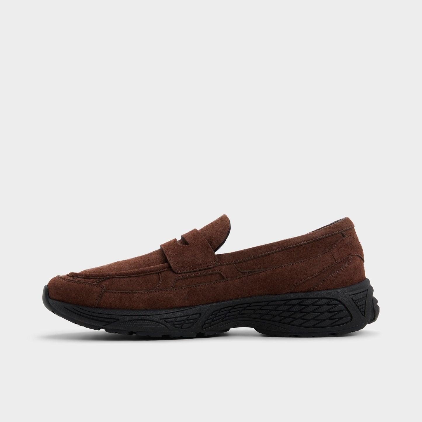 Loafersnkr in Rust - Slip-on sneaker, Jogger sole - Rust