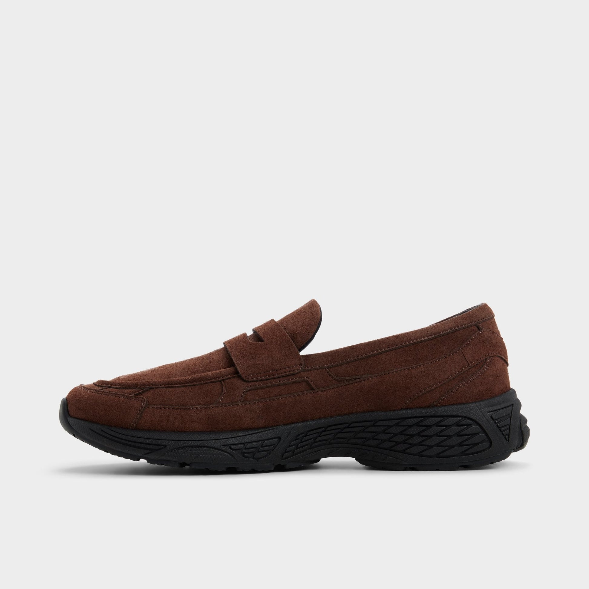 Loafersnkr in Rust - Slip-on sneaker, Jogger sole - Rust