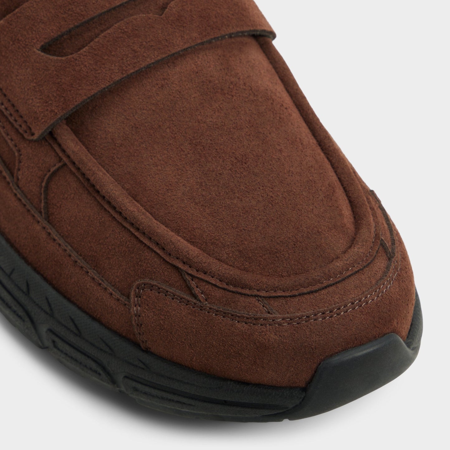Loafersnkr in Rust - Slip-on sneaker, Jogger sole - Rust