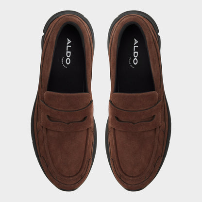 Loafersnkr in Rust - Slip-on sneaker, Jogger sole - Rust